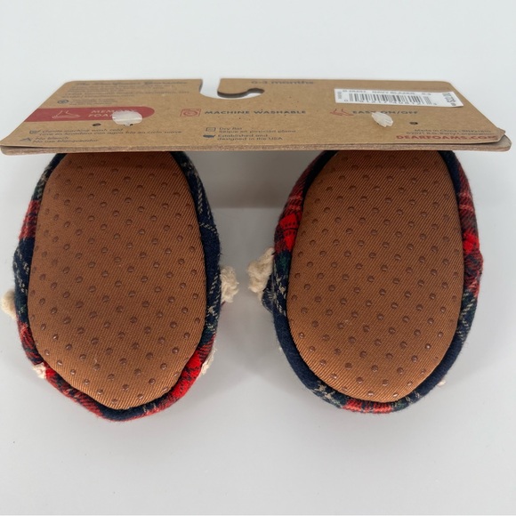Dearfoams Limited Edition Baby Bear Easy On Slippers with Memory Foam 0-3 Months - Picture 3 of 4